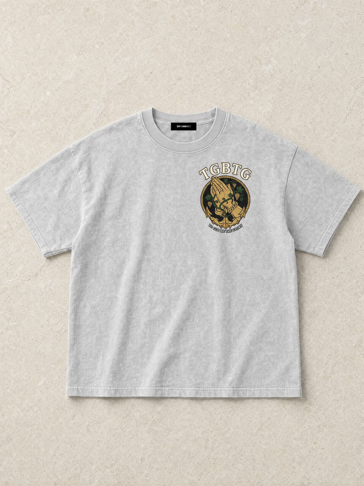 TGBTG Signature Tee — Light Grey
