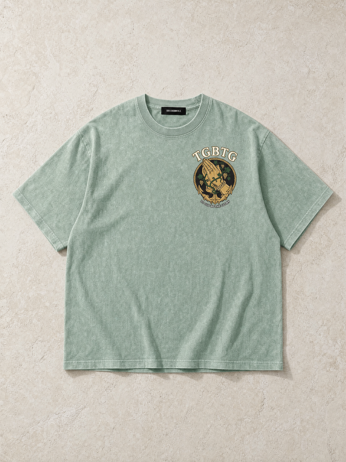 TGBTG Signature Tee — Sage Green