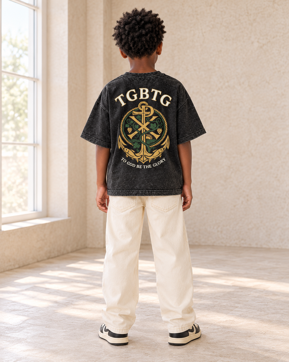 TGBTG Kids Signature Tee — Black