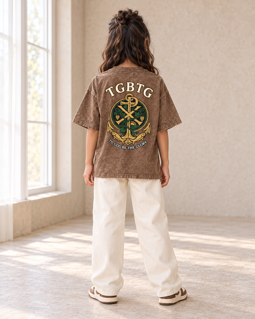 TGBTG Kids Signature Tee — Coffee
