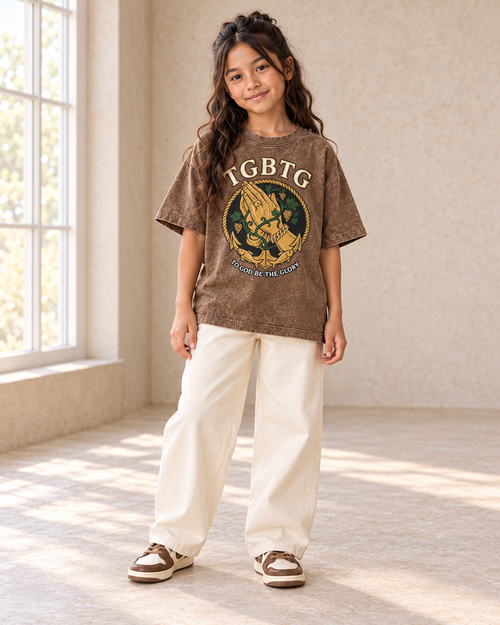 TGBTG Kids Signature Tee — Coffee