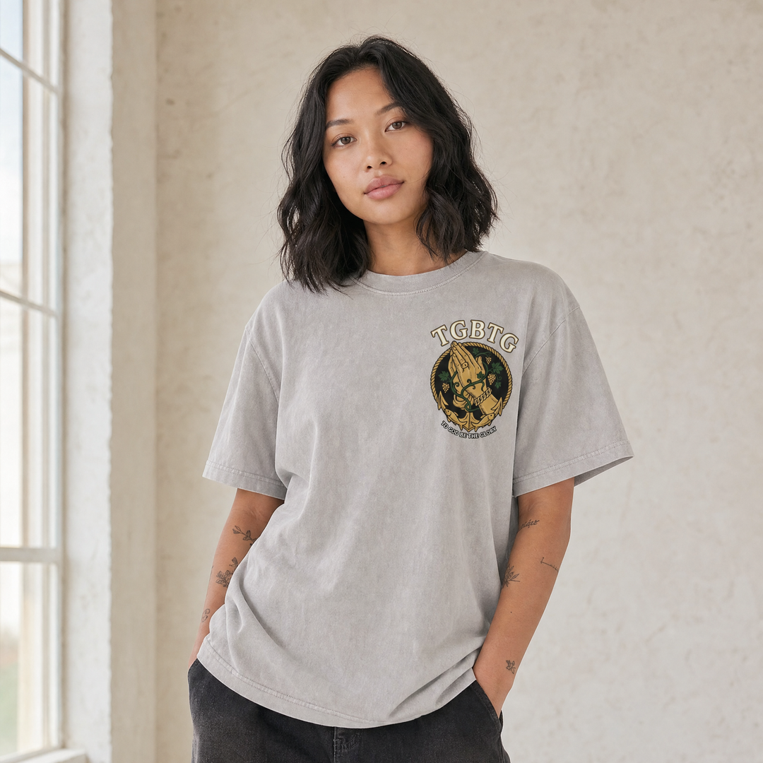 TGBTG Signature Tee — Light Grey