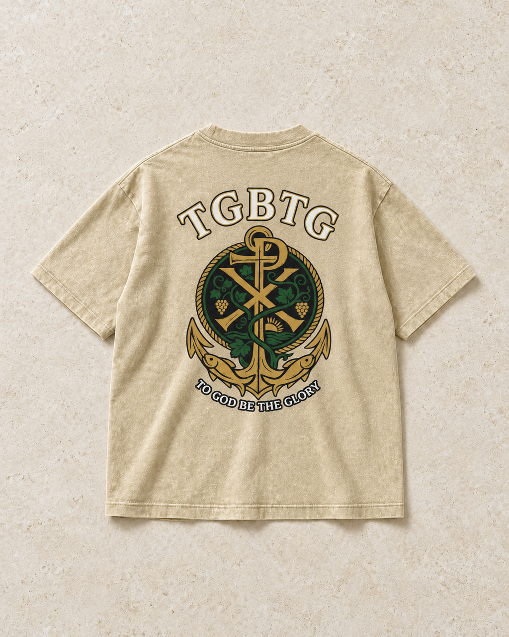 TGBTG Kids Signature Tee — Khaki