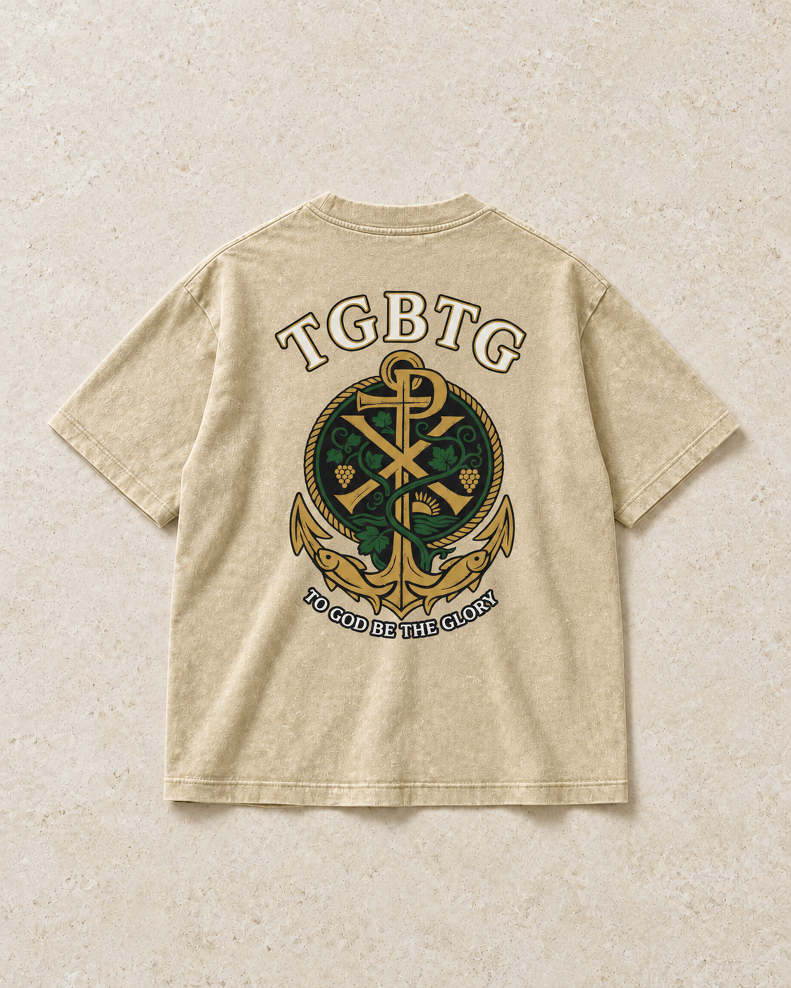 TGBTG Kids Signature Tee — Khaki